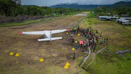 Fiyak re-opening drone shot