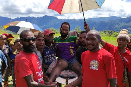 Mount Tawa medevac patient on stretcher