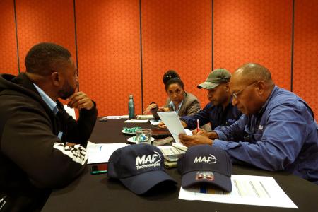 discussion at a table group