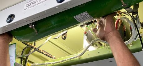 P2-SDP oxygen cylinder change by Martin Dabrani