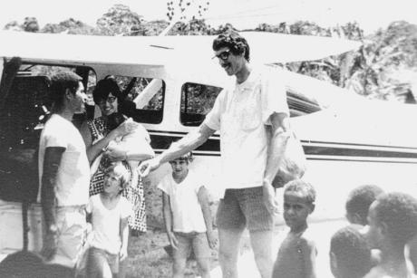 Dan Shaw and family in 1975