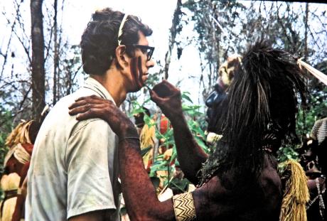 1973 Dan Shaw gets initiated by the Samo people 