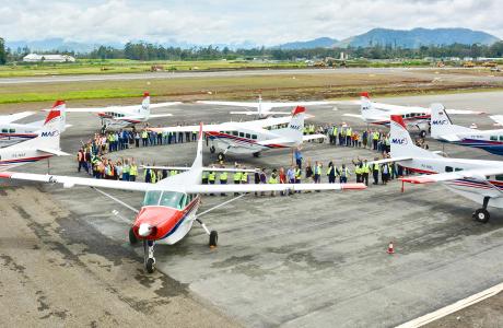 The Caravan fleet in PNG, 2019.