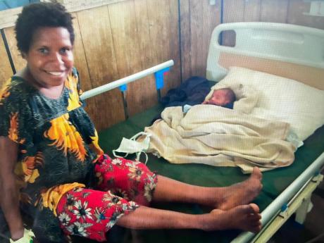 mother with newborn baby