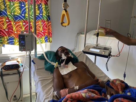 Nepo with the improvised ICU