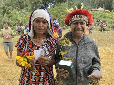 two of the people who bought Bibles