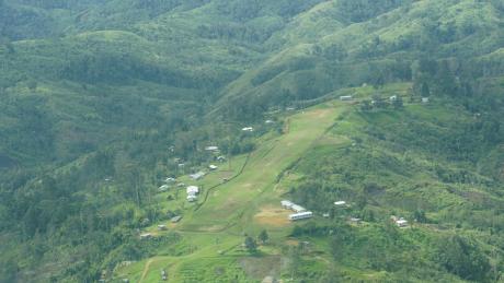 Sengapi Airstrip in Madang Province