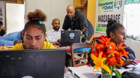 Joel Maipson facilitating a BCT session.