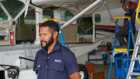 A dream to serve: Markus’ impact from the hangar floor