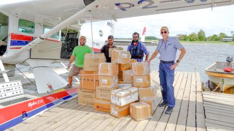 Airlifted in 24 minutes: Shimbil saved by floatplane medevac